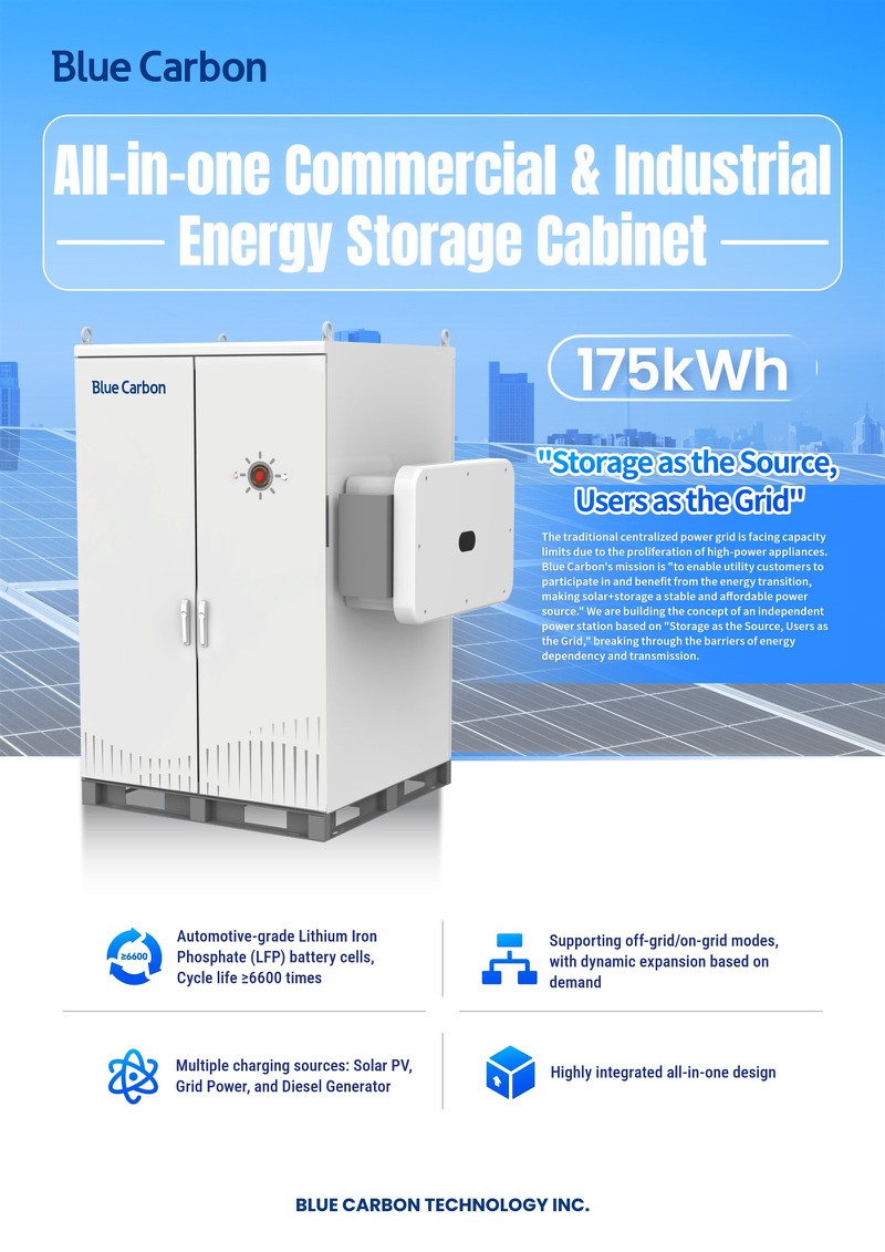 175kWh All-in-one Commercial Industrial Energy Storage Cabinet- 09230001